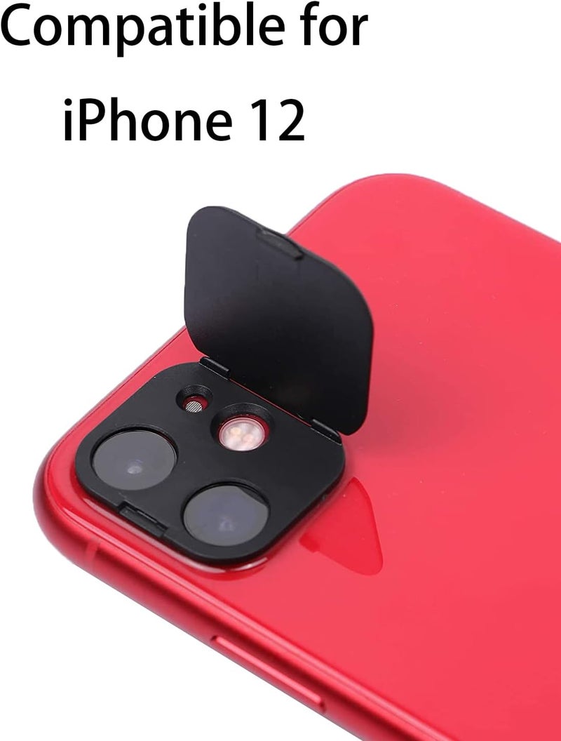 EYSOFT Phone Camera Lens Cover Compatible for iPhone 12,Camera Lens Protector to Protect Privacy and Security,Strong Adhesive,2 Pack - Image 4